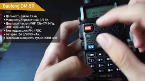 Рации Baofeng DM-5R и Baofeng DM-5R Plus