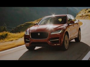 Тест-драйв Jaguar F-Pace 2016 на гоночной трассе