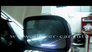 Повторитель поворотов в зеркале TOYOTA Avensis.avi
