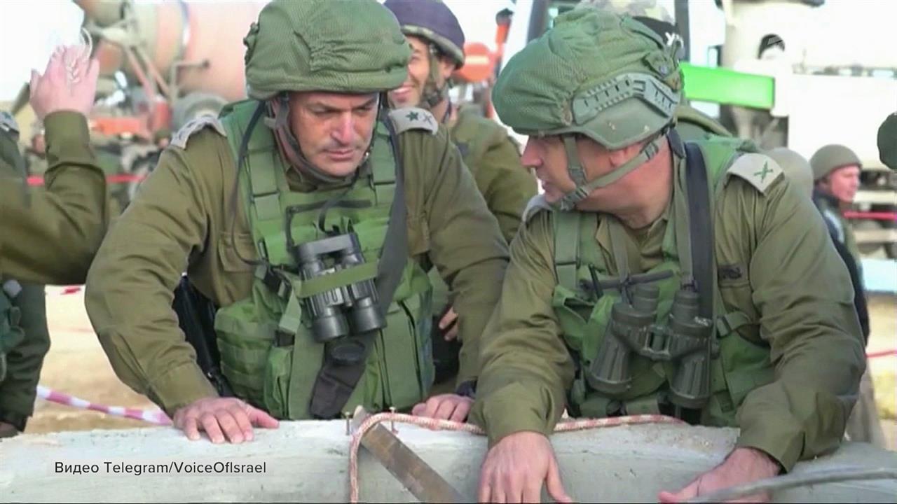 Израильские военные готовятся затопить тоннели, которые боевики проложили под сектором Газа