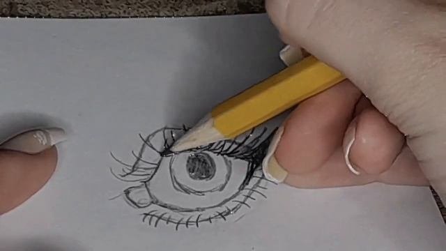 ?Как нарисовать глаз? ? Недо-туториал? #глаз #глаза #рисуюглаза #гача #гачаклуб #рисую #недотуториа