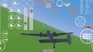Летаем на разных самолётах в игре Sky on Fire
