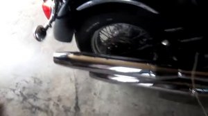Yamaha Drag-Star V-Star XVS 1100 Запуск Зимой 2
