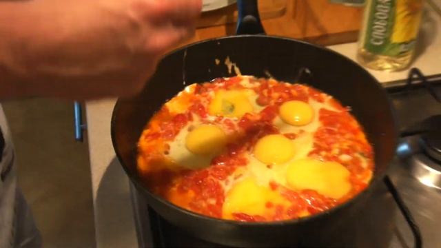 ЯИШНЯ С ПАМАДОРАМИ (СТАРИННЫЙ ДОНСКОЙ РЕЦЕПТ) | ЯИЧНИЦА С ПОМИДОРАМИ (ПРОСТОЙ РЕЦЕПТ) | #pro100smak