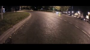 Уличный дрифт по Москве ночью HD качество