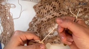 БАХРОМА КРЮЧКОМ. Вариант N1, самый простой