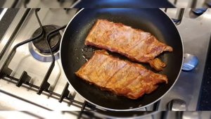 #ребра_барбекю_врукаве   Свиные рёбрышки под соусом BBQ,запечённые в рукаве.