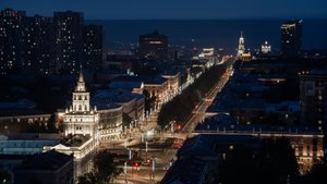 Световой мастер-план г. Пермь