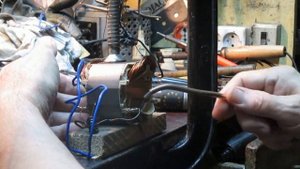 Обезьянка (циркулярка) ЗУБР ЗПД 1300 перемотка статора.