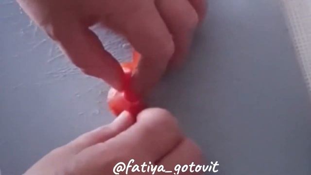 Роза из помидора Фатия готовит смотреть онлайн