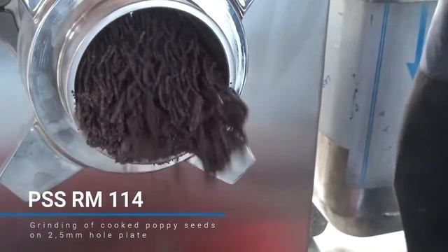 PSS RM 114 - Измельчение мака - Grindind of cooked poppy seeds смотреть онлайн
