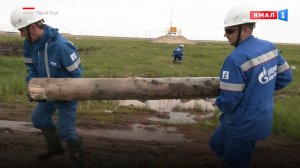 «Газпромнефть-Ямал» на страже порядка: в Новом Порту прошел экосубботник