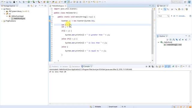 06 - Java Programming (Basics) - User Input (Scanner Class)