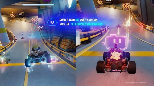 Disney Speedstorm - Mike Wazowski Unique Skill - 