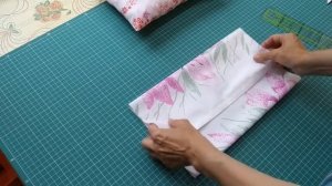 Шьем наволочку.  2 й способ.