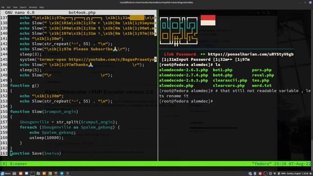 [DEMO] Php Tool: Decode Php Obfuscator ALOM | ANTITAMPER #alom #php