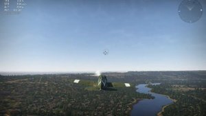 War Thunder. Взлёт, посадка. Пролёт под мостом, Пролёт Чкалова. Самолёт И-16 тип 10