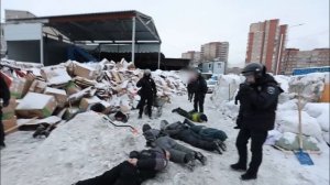 Рейд по  мигрантам