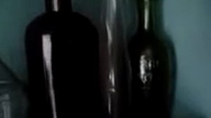 Старинные бутылки.