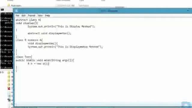 Abstract Methods and Classes in Java Examples