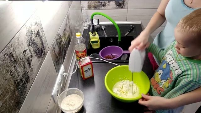 Творожный манник на молоке