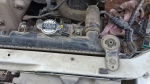 KiA Spectra КАК СНЯТЬ РАДИАТОР ОХЛАЖДЕНИЯ ЖИДКОСТИ