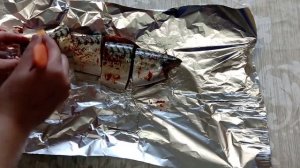 Запечённая скумбрия с брокколи