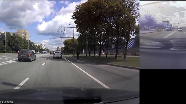 Моноколесо VS Октавия смотреть онлайн