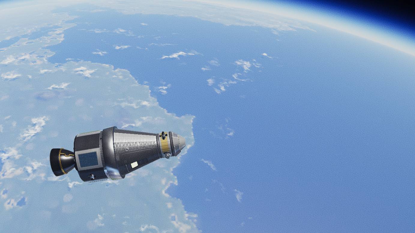 KSP: Простой орбитальный корабль