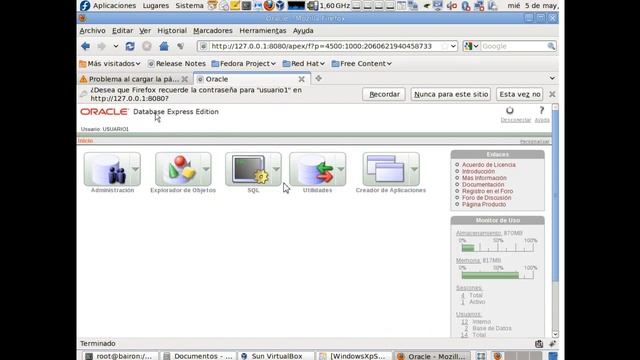 instalacion Oracle xe en Fedora 12 x86_64.wmv смотреть онлайн