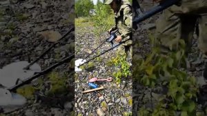 Поиск самородков с GPX 4800 и GOLD MONSTR 1000