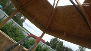 Как одному построить шестигранную беседку. Строю от фундамента до крыши своими руками .