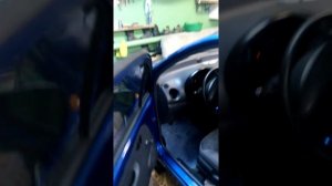 Открывание капота Matiz