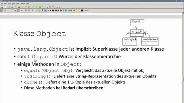 ? JAVA | Vererbung 11 - Klasse Object смотреть онлайн