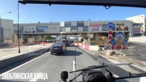 Москва глазами водителя автобуса. ЛиАЗ- 5292.65-79 |Moscow through the eyes of a bus driver.Bus LiA