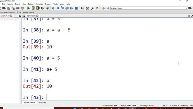 Python3 Basics # 1.2  | Python Assignment Operator | Python Arithmetic Operator