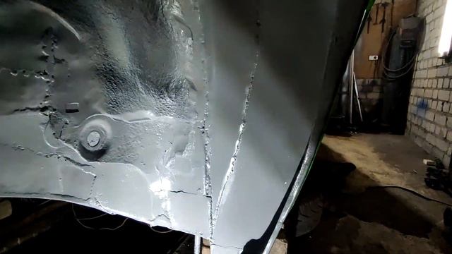 Рено Меган Сценик 1. Крепления торсиона и бака. Способы обработки сварных швов. Часть 6.