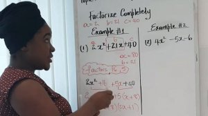 Factorizing Quadratic Expression Part 1