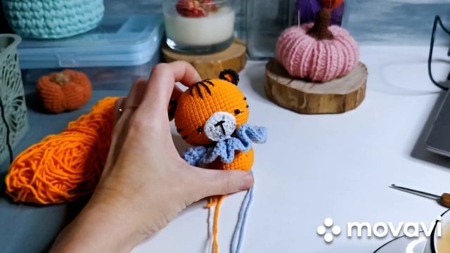 Тигровая неделя стартов АМИГУРУМИ крючком. День 4 смотреть онлайн