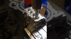 Расточка блока Hyundai solaris