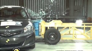 All New Toyota Yaris 2012 Crash Test