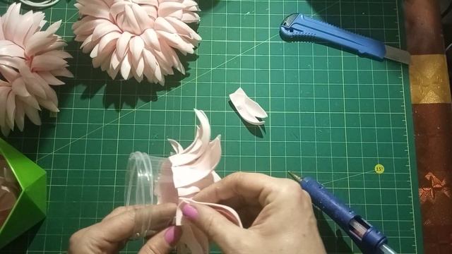 3D картина светильник. Часть 1. Сборка цветка смотреть онлайн