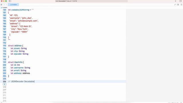 Swift - Protocols - Codable (part-1) смотреть онлайн