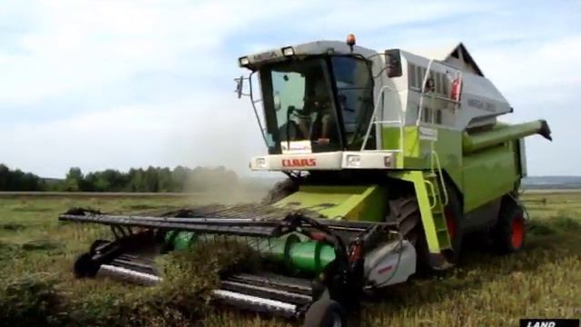 Уборочная 2009. Уборка многолетних трав на семена смотреть онлайн