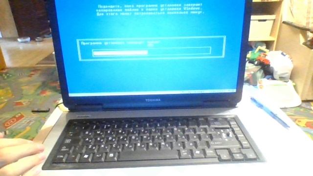 УСТАНОВКА WINDOWS XP НА TOSHIBA SATELLITE L40