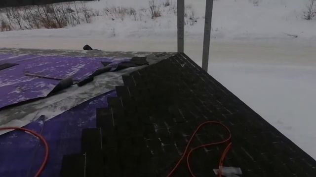 НАВЕС ДЛЯ АВТОМОБИЛЯ, МЯГКАЯ ЧЕРЕПИЦА,ВОДОСТОЧКА, 2ЧАСТЬ, ОКОНЧАНИЕ. ???