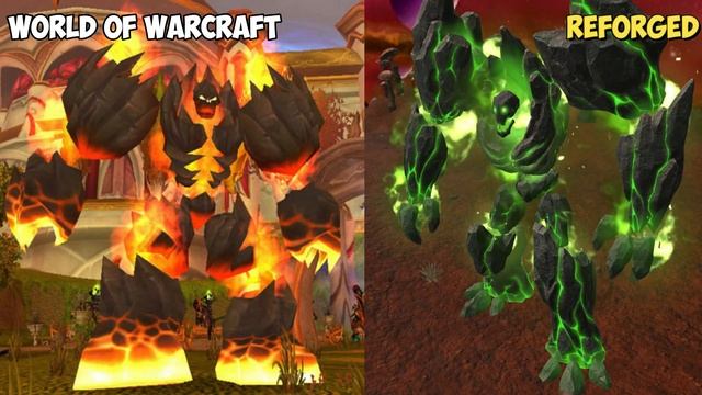 Warcraft III Reforged: Burning Legion Demons Comparison (2002 VS 2020) Plus Archimonde & Kil'Jaeden
