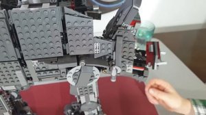 Обзор Лего Star wars шагоход первого ордена