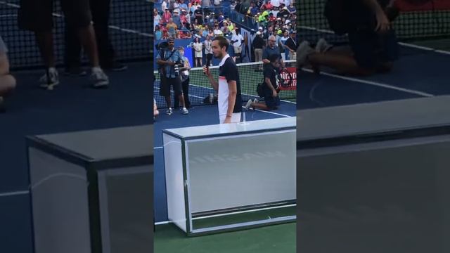 Daniil Medvedev Speech!!! Citi Open 2019! смотреть онлайн