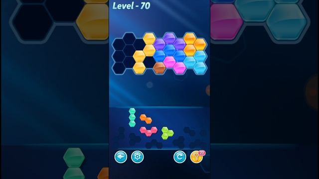 Block Hexa Puzzle Master Level 70 Walkthrough